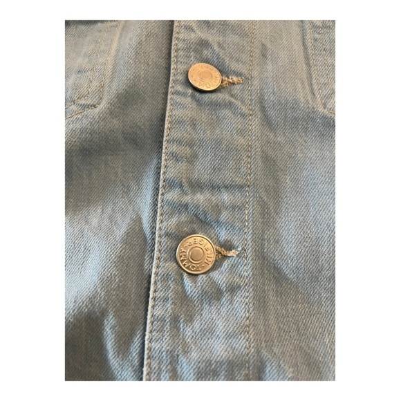 Tommy Hilfiger Light Wash Jean Jacket Vintage Medium - Picture 5 of 14
